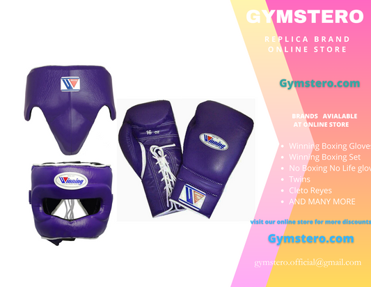 winning boxing set ,winning boxing gloves , christmas gift for him, thanksgiving gift for men gymstero