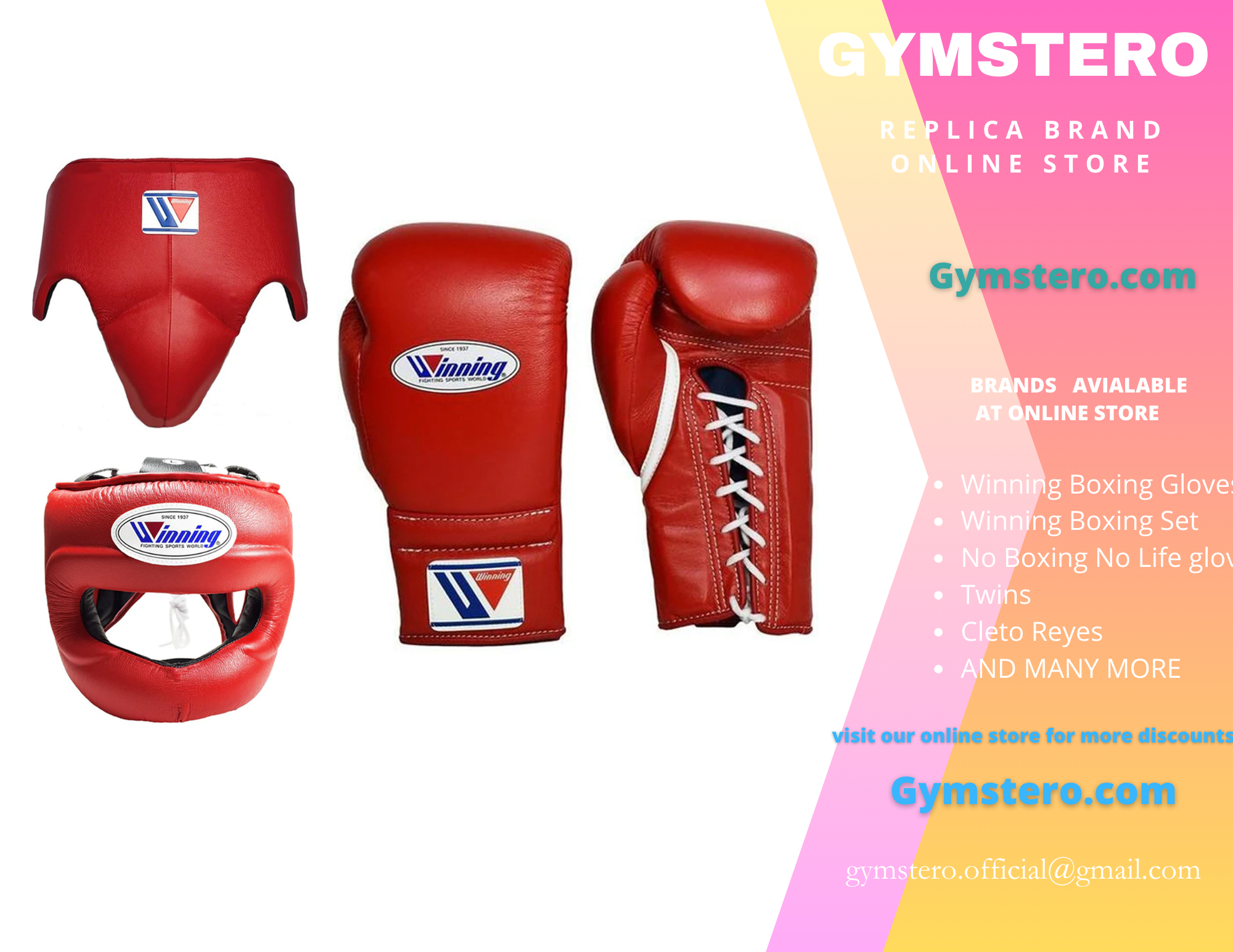 winning boxing set ,winning boxing gloves , christmas gift for him, thanksgiving gift for men gymstero