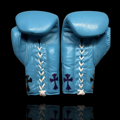 Christmas gifts Box Of WINNING boxing glove Embroidery  Blue Winning Boxing Gloves