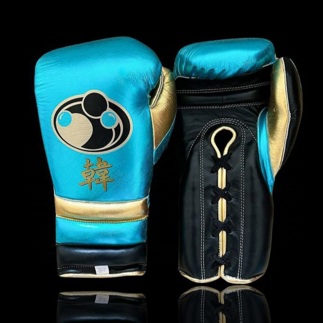 GRANT BOXING GLOVES  BLACK MULTI COLOR GRANT BOXING SET