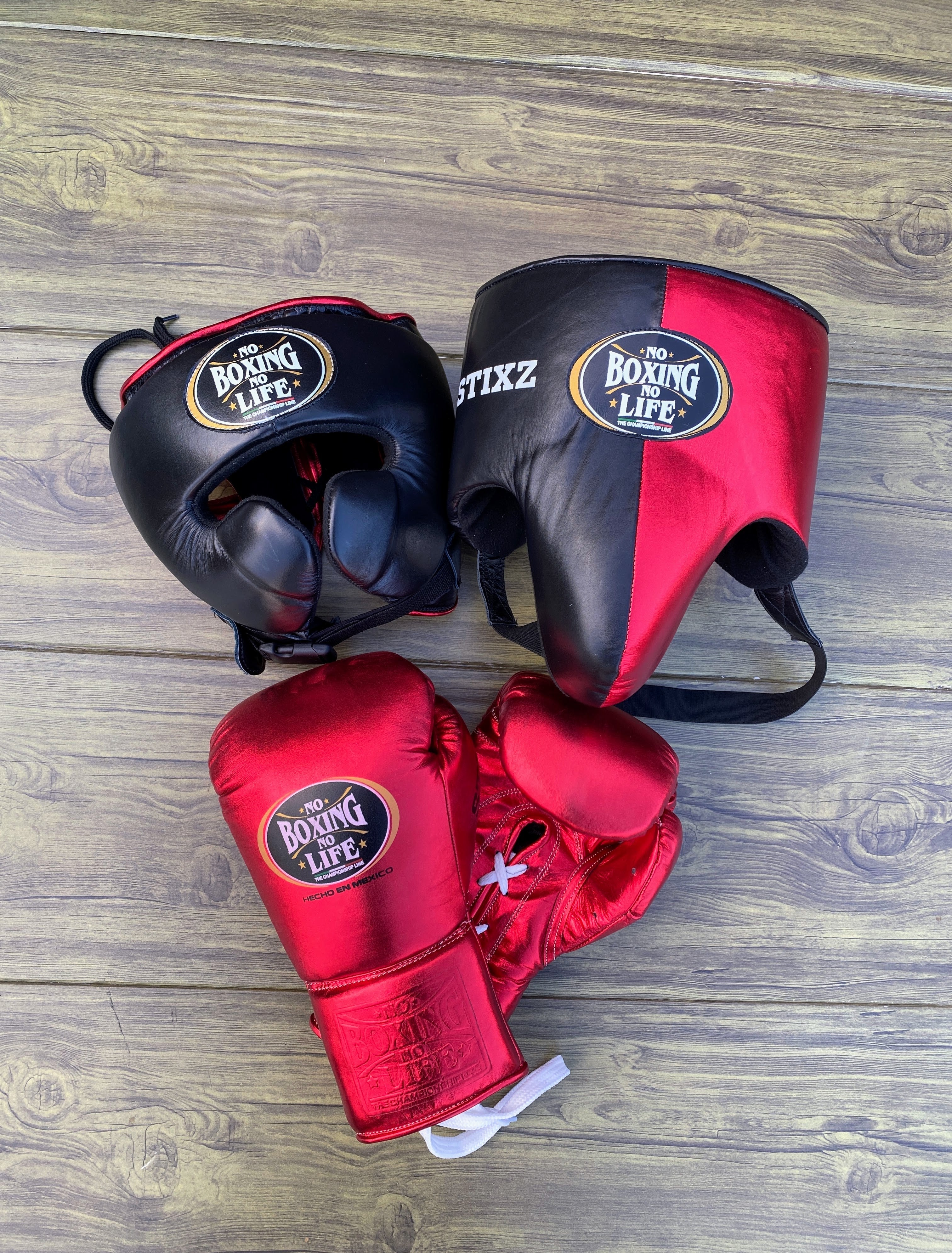 NO BOXING NO LIFE B & NBNL BOXING SET gymstero