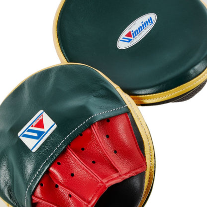 WINNING BOXING CUSTOM CM-65 PUNCH MITTS - NAVY BLUE gymstero