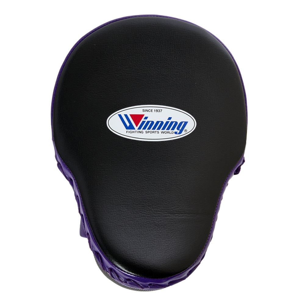 WINNING BOXING CUSTOM CM-65 PUNCH MITTS - PURPLE BLACK gymstero